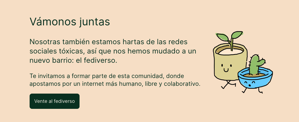 Vámonos Juntas a Mastodon – Redes sociales soberanas para ecologistas