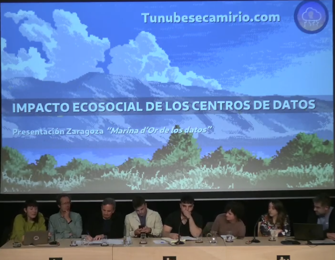 Vídeo de la charla en Zaragoza – El lado oscuro de la nube