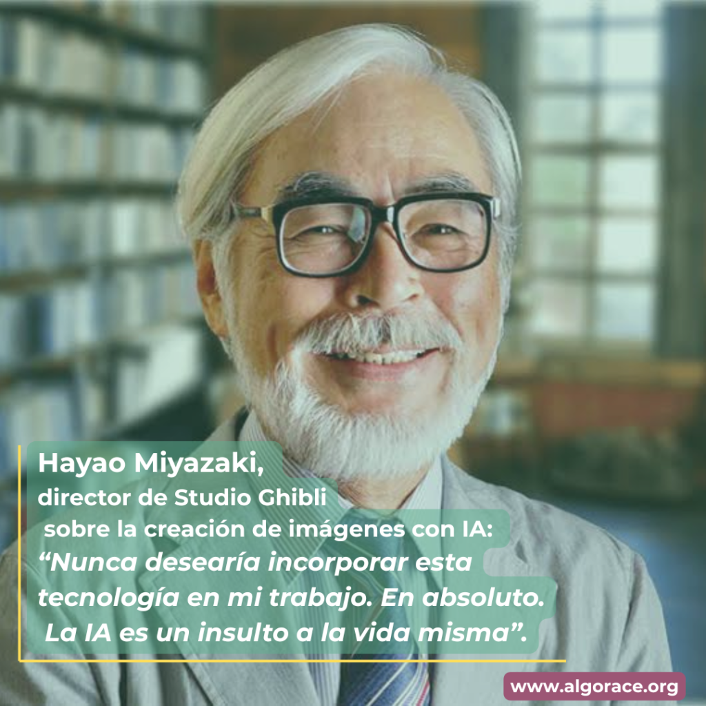 El impacto ecosocial de una imagen generada por IA estilo Ghibli – Algorace