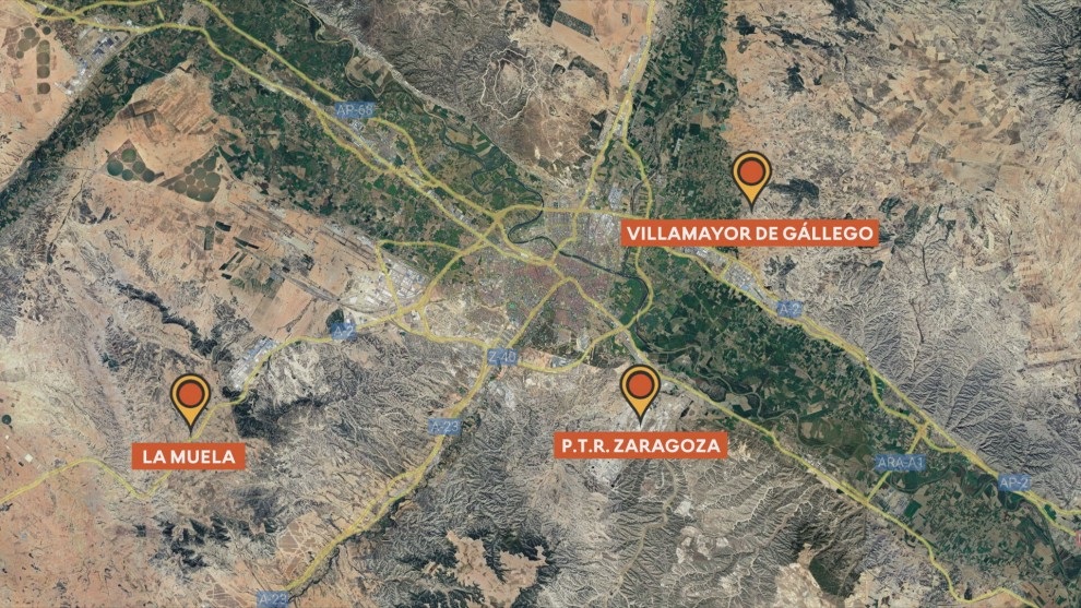 Microsoft se niega a pagar 53 millones de euros a La Muela y 34 a Villamayor de Gallego en impuestos por la construcción de su ‘nube’