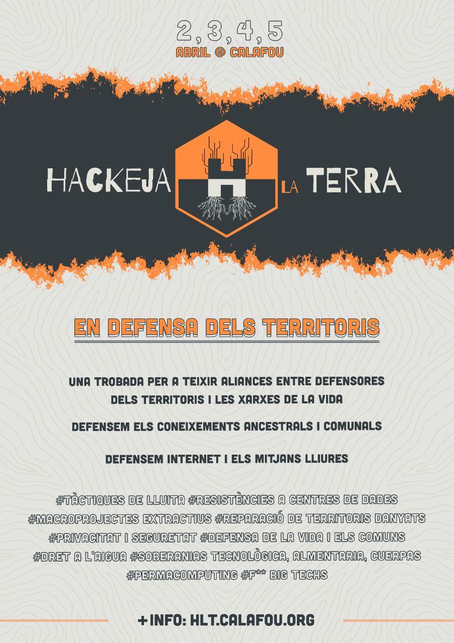 El evento del año en Calafou – Hackea La Tierra – 2, 3, 4 y 5 de Abril 2026